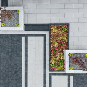 Drogbruk VIA TRES 6 cm cieniowana